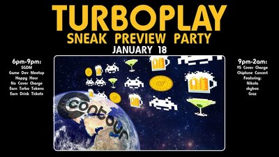 Photo of TurboPlay Sneak Preview Party (co-host)